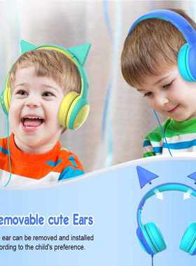 gorsun Kids Headphones with limited volume, Children Headpho