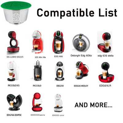icafilas Coffee Capsula For Dolce Gusto Mini Me Reusable Cof