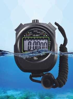 Waterproof Sports Referee Stopwatch Timer Fitness Running Tr