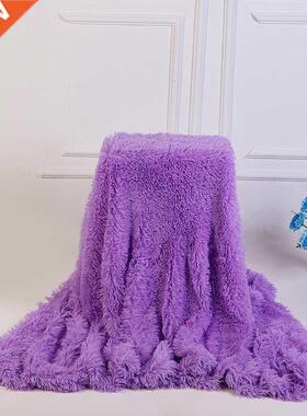 Soft Fur Throw Blanket Long Shaggy Fuzzy Faux Fur Blanket Co