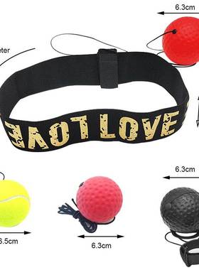 Boxing Reflex ball speed with Adjustable Headband head-moun