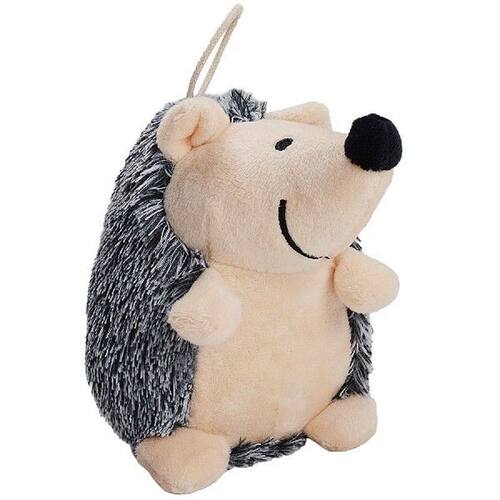 Funny Pet Plush Toy Interactive Hedgehog Shape Dog Teething