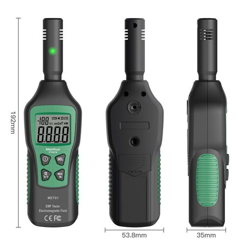FUYI Electromagnetic Field Radiation Detector Tester EMF Met