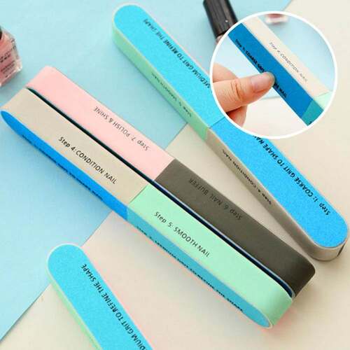 BellyLady Seven Faced Scrub Nail File Shaper Nail Polisher