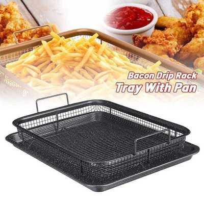 Stainless Steel Copper Baking Tray Oil Frying Baking Pan Non