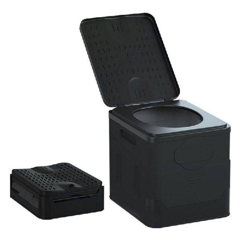 camping toilet seat foldable car toilet space-saving potty