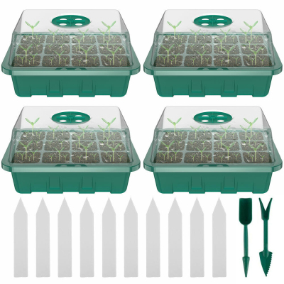 Cells Propagator Plant Grow Kit Seed Starter Tray