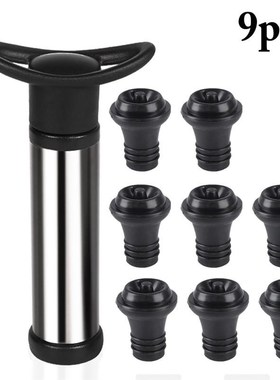Wine Saver Vacuum Pump with 8pcs 14 pcs Vacuum Bottle Stoppe