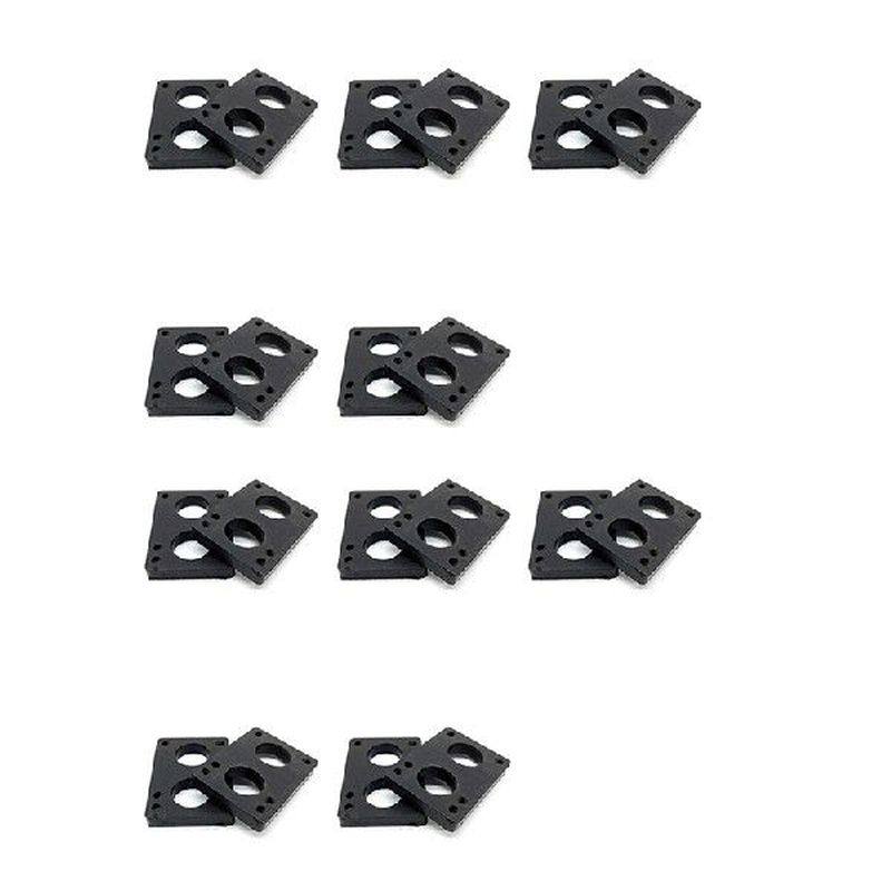 20pcs skateboard pu risers pads shock absorption skate