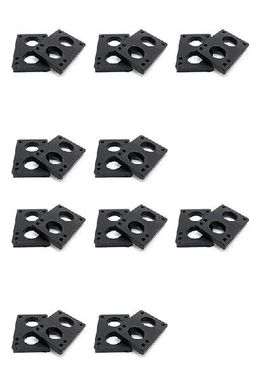 20Pcs Skateboard PU Risers Pads Shock Absorption Skate