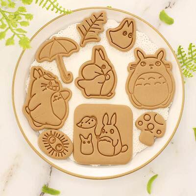 Cartoon Biscuit Mold My Neighbor Totoro Elf 3D Three-dimensi