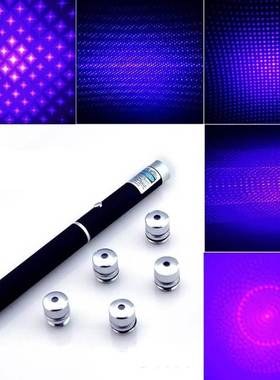 6in1 5mw 405Nm 530Nm 650Nm Red Green Blue Laser Pointer Pen