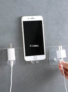 3pcs Cable Holder Power Plug Socket Hook Bag Hanger Home Wal