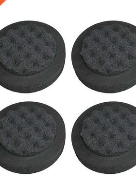 4Pcs Automotive Sound Deadener Insulation Ring Sponge Foam S