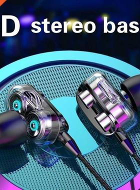 Olhveitra Wired Earphones In Ear 3.5mm Auriculares For Mobil