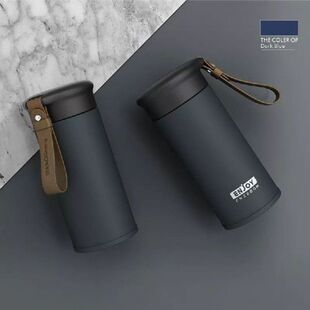 Botol Vakum Baja Tahan Karat Dinding Ganda untuk Mobil,