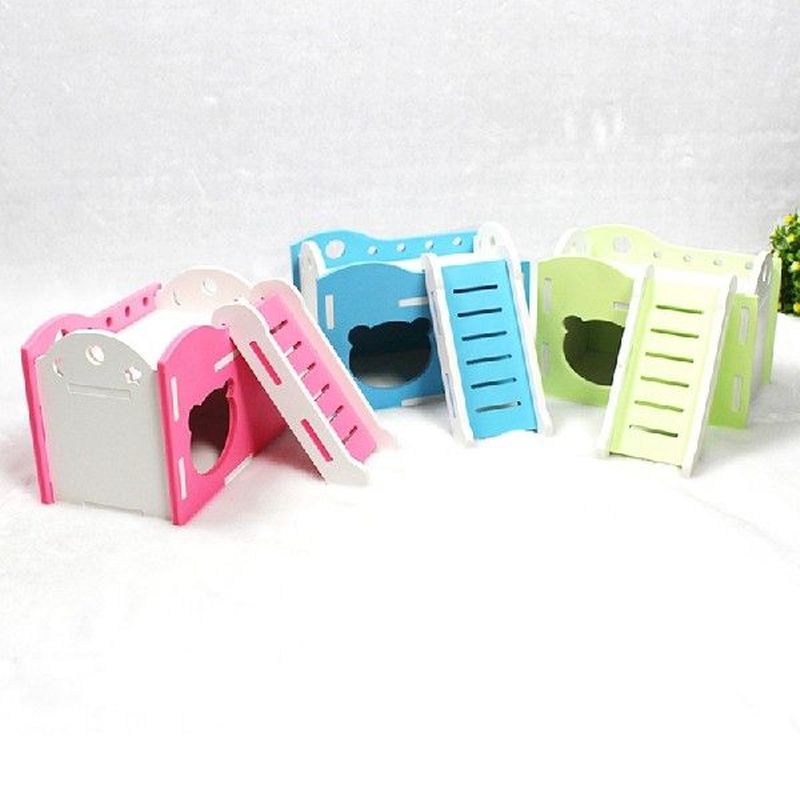 Cute Mini Small Animal Pet Hamster House Nest Guinea Pig