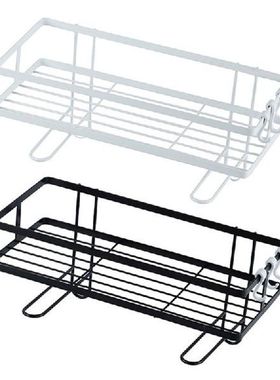 896A Bathroom Wall Mounted Shelves with Hooks Floating