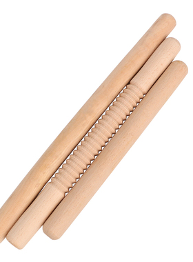 Dumpling Wrapper Tool Solid Wood Rolling Pin Cake Fondant