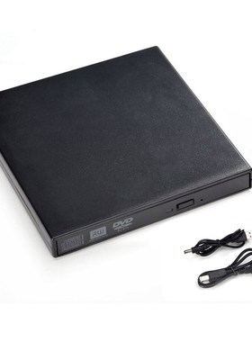 Portable Slim External USB DVDROM DVDRW Burner Writer Optica