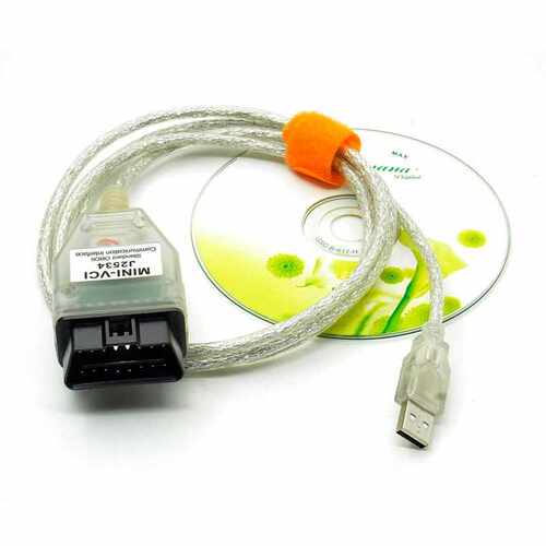 Latest MINI VCI V13.00.022 Interface FOR TO-YOTA TIS Techstr