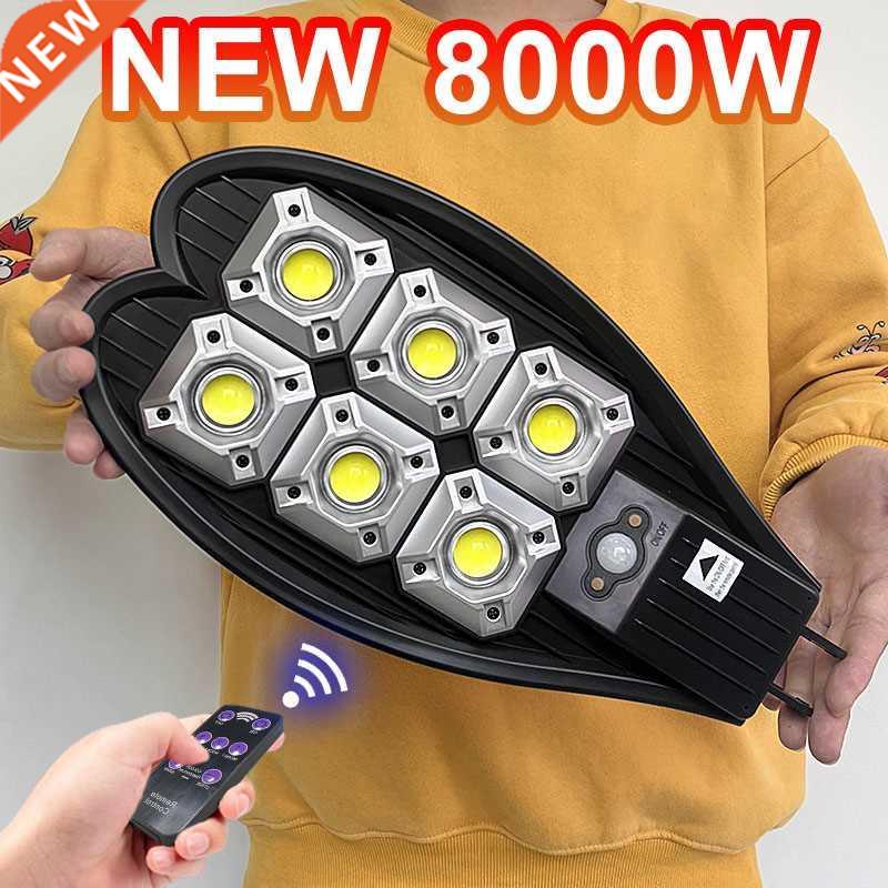 Newest 8000W Solar Led Light Outdoor 00COB Garden Light Wat
