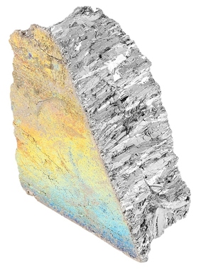 1KG Bismuth Metal Ingot 99.99% Pure Crystal Fr Making