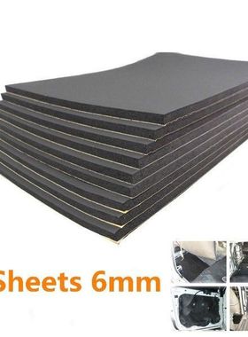 6mm Car Auto Van Sound Proofing Deadening Insulation Foam