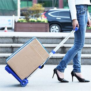 Heavy Duty Foldable Hand Sack Wheel Trolley Folding Truck