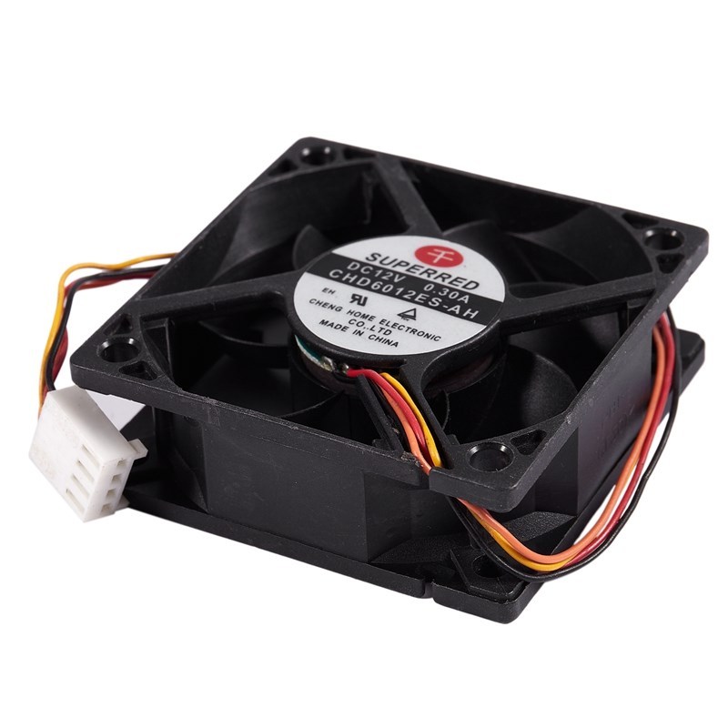 DC 12V 0.3A 60mm 4 Pin Connecter PC Computer Case Fan CHD601
