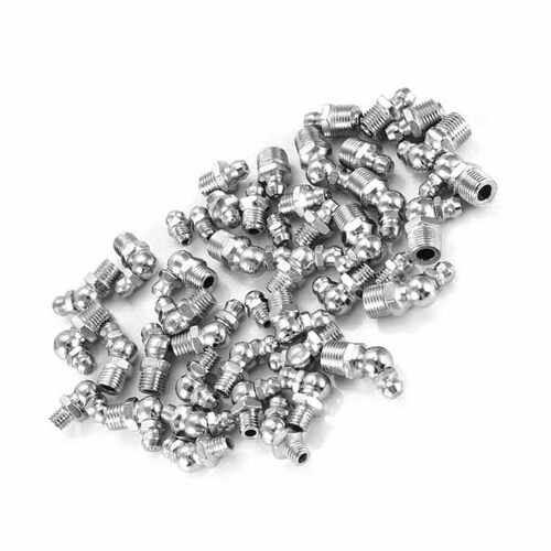 45Pcs/set M6/M8/M10 Durable Metal Brass Zerk Grease Nipple F