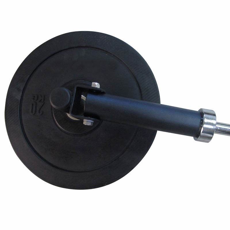 insert landmine gym equipment back exercise barbell attachm