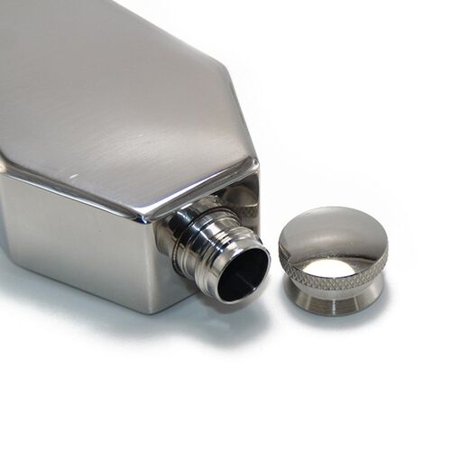 3.5oz Whisky Vodka Hip Flask 100ML Stainless Steel Wine Botl