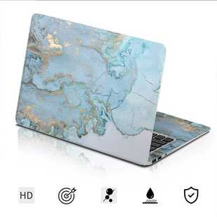 DIY two-sided marble universal laptop sticker laptop skin fo