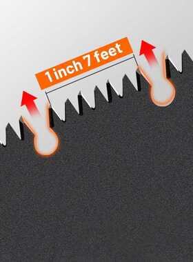 3 In 1 465mm Folding Saw Heavy Duty Extra Long Blade Hand Sa