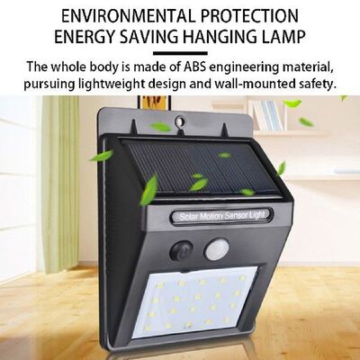 Wall Light Induction Outdoor Patio Courtyard Solar Powered