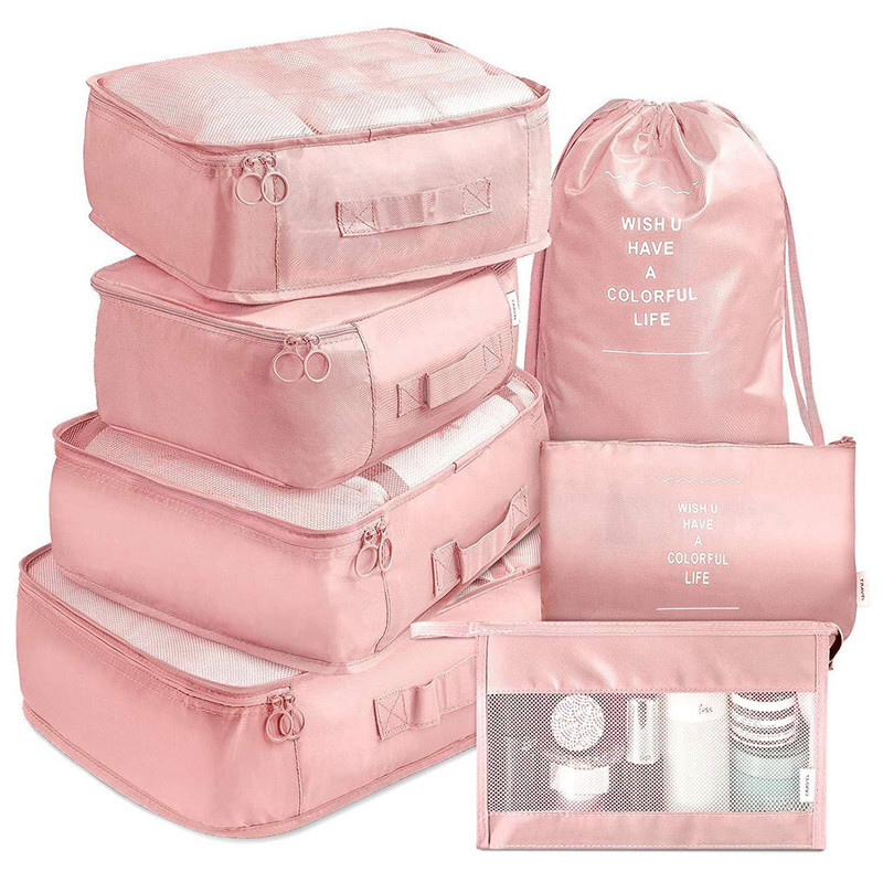 Set Luggage Packing Travel Organizer Clothes Storage