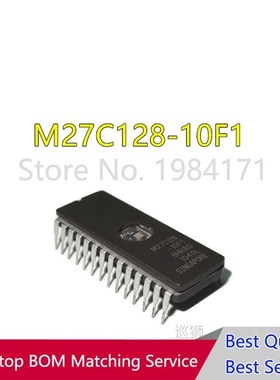 10PCS M27C128-10F1 27C128 EPROM DIP28 quality assurance