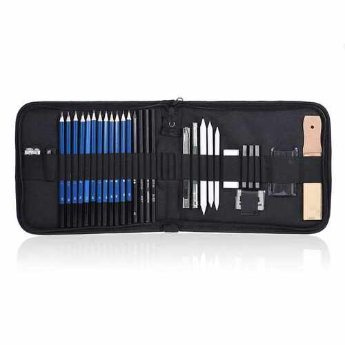 32pcs Professional Drawing Sketch Pencil Kit Sketch Graphite