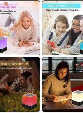 LED Touch Night Light, USB Rechargeable Lamp, Portable Wirel