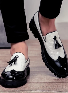 New Fashion Men Casual shoes breathable Leather Party Loafer