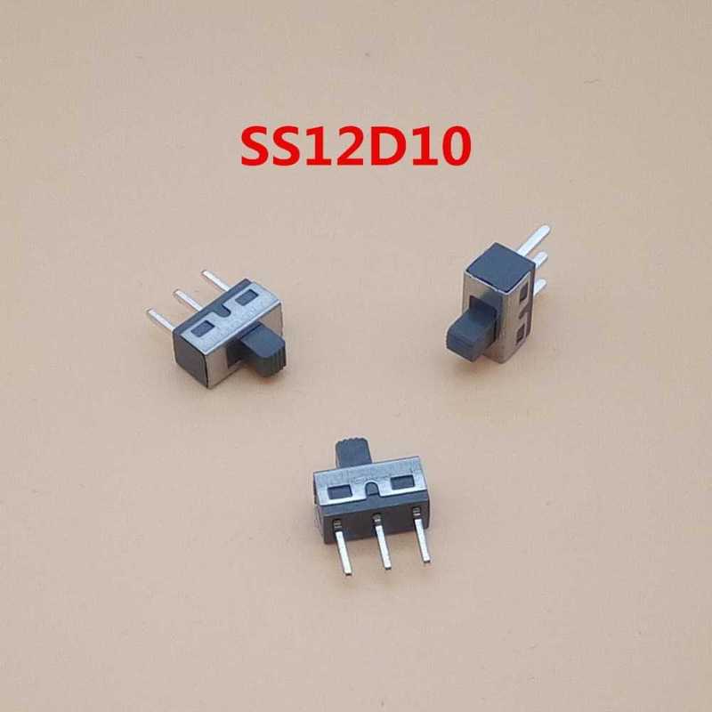70Pcs micro switch Mini Vertical Slide Switch Interruptor on