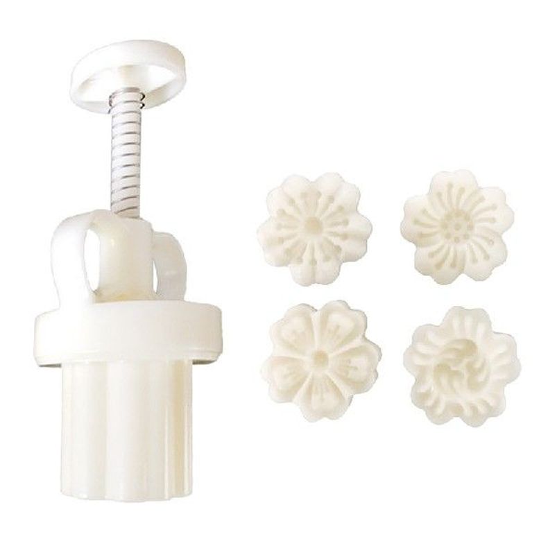 Mooncake Mold 25g Cherry Blossoms Stamp Cake Cookie Mould