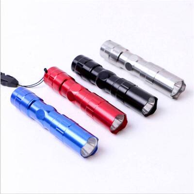 LED Mini Flashlight Torch Normal Brightness Uses AA Battery