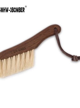 Coffee Brush Walnut Handle Coffee Grinder Machine Cleaning B