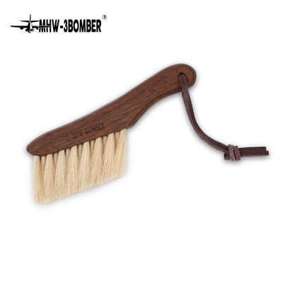 Coffee Brush Walnut Handle Coffee Grinder Machine Cleaning B