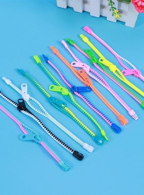 48PCS Friendship Fidget Zipper Bracelets Sensory Toys Bulk S