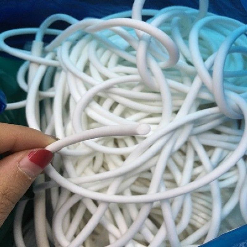 Silicone Sponge Cord, 6mm Diameter 10Meters Length silicone