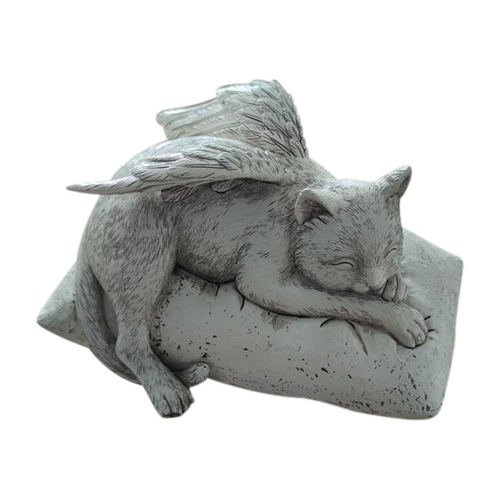 Sleeping Cat Angel Statue Home Interior And Outdoor