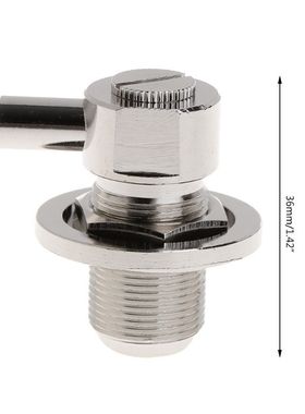 SO239 UHF Female Right Angle RF Connector For RG58 RG142